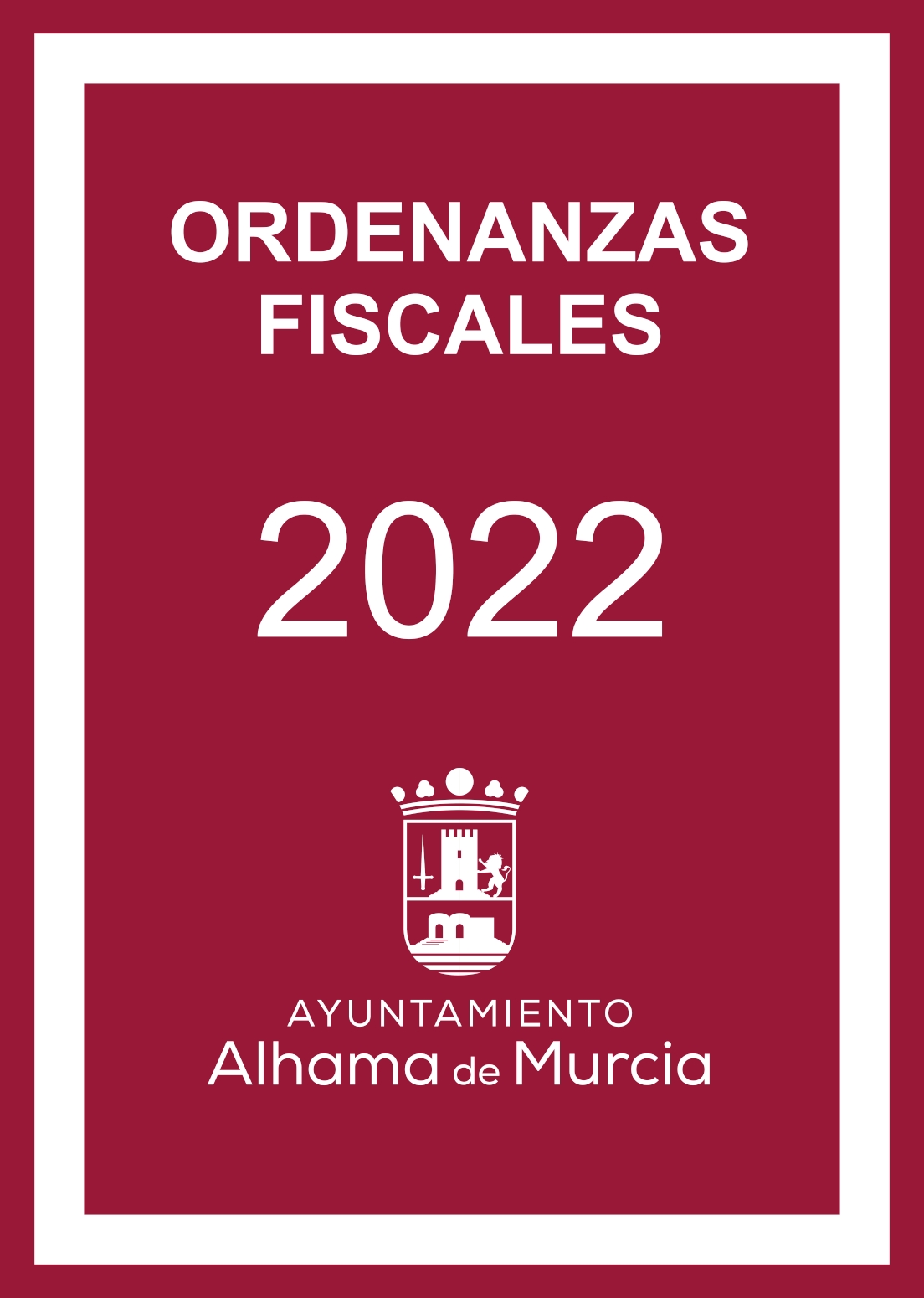 Ordenanzas fiscales 2022